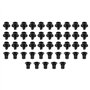 The Lord of the Tools 45PCS Clip de Passage de Roue Avant Clips de Garde-Boue d'aile Intérieure 6822N2 6822QP Plastique Compatib