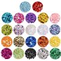 JOFONY Lot de 9460 paillettes à bricoler