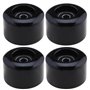 The Lord of the Tools Lot de 4 roues de rechange pour patins à roulettes avec roulements ABEC-9 608RS 54 mm de diamètre