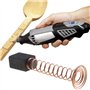 Create idea Lot de 4 paires de balais de carbone de rechange compatibles avec D-remel 4000 - Pièce de réparation pour outil rota