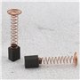 Create idea Lot de 4 paires de balais de carbone de rechange compatibles avec D-remel 4000 - Pièce de réparation pour outil rota