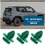 The Lord of the Tools Lot de 30pcs Évasements de Passage de Roue Arrière de Voiture et Clips de Garniture de Moulage 68102758AA 