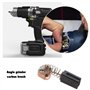 The Lord of the Tools Lot de 2 paires de balais de carbone pour meuleuse d'angle avec coupe automatique Compatible avec G720 G72
