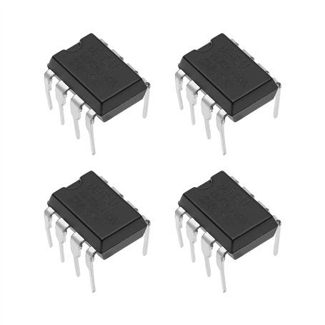 Create idea OPA2134PA Lot de 4 amplificateurs opérationnels 8 broches pour intégrateurs Crossover Networks Multimédia Audio 20 V