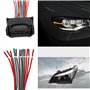 Create idea Faisceau de Câblage Connecteur de Lampe Halogène de Phare de Voiture à 12 Broches Compatible avec E60 G30 E63 F20 F3