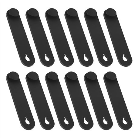 Create idea 12pcs Attaches de Câble Support Organisateur de Câble en Caoutchouc Sangle de Gestion de Fil pour Moto Voiture Produ