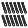 Create idea 12pcs Attaches de Câble Support Organisateur de Câble en Caoutchouc Sangle de Gestion de Fil pour Moto Voiture Produ