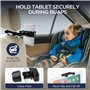 Romon Support Tablette Voiture, Extensible Support de Tablette de Siège Voiture Porte Tablette Voiture Universel Rotation à 360°