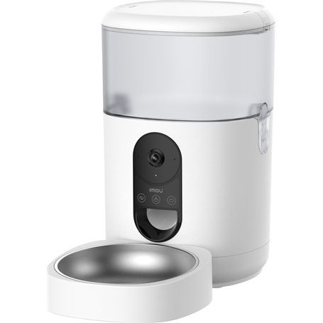 Distributeur de croquettes connecté + Caméra connectée IMOU