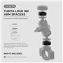 TUSITA Lock 360 Arm - 3 x Entretoises (10mm)