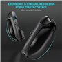 HEYSTOP Switch 2 Souris Grip Support pour Nintendo Switch 2 Mouse Stand pour Joycon Nintendo Switch 2 avec Dragonne Réglable,Con