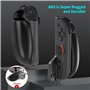 HEYSTOP Switch 2 Souris Grip Support pour Nintendo Switch 2 Mouse Stand pour Joycon Nintendo Switch 2 avec Dragonne Réglable,Con