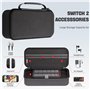 Kit d'accessoires Switch avec Protection Housse de Voyage Portable Rigide et Protecteur ave