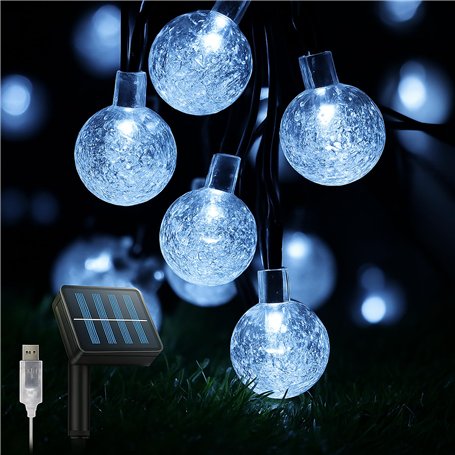 ANSGEC Guirlande Lumineuse Exterieure