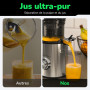 Linterngo Extracteur de Jus de Fruits et Légumes, Facile à Nettoyer Juicer Machine, 2L Centrifugeuse Fruits et Legumes, Extracte