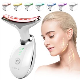 ANLAN Appareil Anti Rides Visage - 7 couleurs