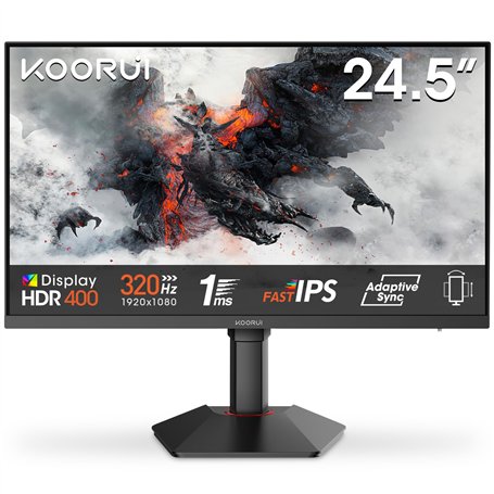KOORUI G2511E Ecran PC Gamer 25 Pouces