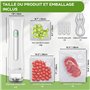 Sous Videuse Alimentaire Automatique avec 20 Sacs Sous Vide Réutilisables
