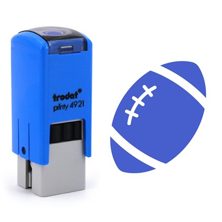 Tampon encreur motif Ballon de Rugby 11mm [Cachet Carte fidélité Client