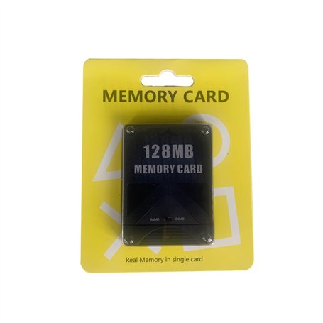 WICAREYO Black 128MB Module de Carte Mémoire pour PS2