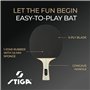 Stiga Hobby Clash Raquette de Ping-Pong, Noir/Rouge