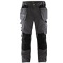 Blaklader 15551860 Pantalon d'artisan, Gris/noir, taille C54