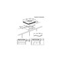 Plaque induction Electrolux EIT61443B - 4 foyers - 4 boosters