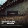 Marshall Middleton II Enceinte Bluetooth Portable Plus de 30 Heures d'autonomie, étanchéité IP67 - Noir et Laiton