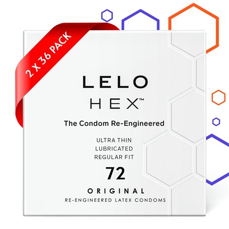 LELO HEX Original Préservatifs Ultrafins Extrêmement Robustes