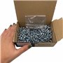 Lot de 350 vis autoforeuses DIN 7504K en acier zingué 4,2 x 16 mm pour tôle - Vis à tôle auto-foreuse - Tête hexagonale - Autota