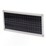 Panneau Solaire, Kit Panneau Solaire Au Silicium Polycristallin 30W 30A 12V 24V, Panneau Solaire Portable Léger Avec Contrôleur 