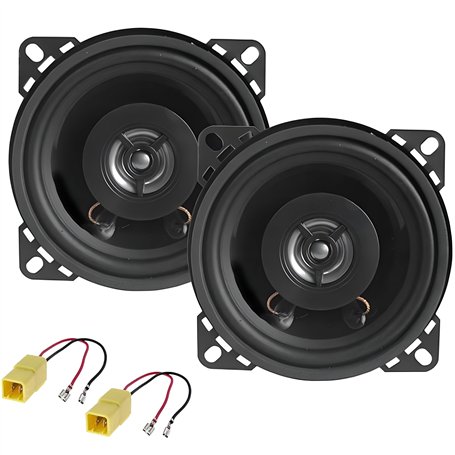 Enceintes 2 Voies Haut-Parleur 10 cm Fiat 500 Cinquecento / 600 seicento 100 Watts