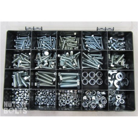 Assortiment de vis et écrous M4