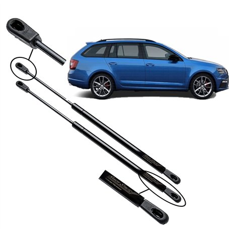 Ramor Strutz 2x Verin de Hayon Compatibles avec Skoda Octavia Mk2 Combi 1Z5 2004-2013. Ressorts à Gaz pour Hayon
