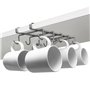 Joeji's Kitchen Porte Tasse Suspendue & Organisateur Porte verres suspendu - Bon pour 10 tasses Placard Rangement