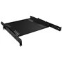 Audibax Pro Rack Drawer Ext 1U - Plateau Coulissant avec Grilles 1U pour Rack 19 pouces - Etagère Amovible 482