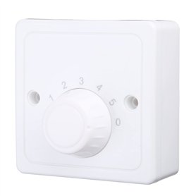 illombo Interrupteur de contrôle de vitesse universel pour ventilateur de plafond - 220 V - Bouton mural - Variateur d'intensité illombo Interrupteur de contrôle de vitesse universel pour ventilateur de plafond - 220 V - Bouton mural - Variateur d'intensité