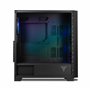 YEYIAN Phoenix Gamer Boîtier PC | Tour Médian | ATX, M-ATX, ITX | Panneau Avant Adressable | Panneau Latéral Verre Trempé | 4 Ve
