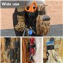 2 Pièces Porte Gants Ceinturon Réglable, Support de Ceinture porte gants, Pince Multi-usages pour Gants de Travail, Porte clés C