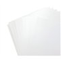 Syntego Lot de 20 papiers nacrés double face blanc givré 120 g/m² adaptés aux imprimantes à jet d'encre et laser (blanc)