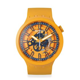 Swatch Fresh SB01O101 Montre à quartz orange unisexe Swatch Fresh SB01O101 Montre à quartz orange unisexe