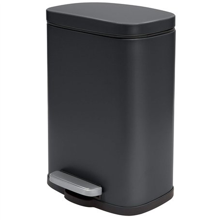 Spirella - Poubelle de Salle de Bain à Pédale en Inox AKIRA - Fermeture Douce Easy-Close