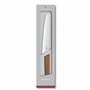 Victorinox Swiss Modern Couteau à Pain et Pâtisserie dans un Coffret Cadeau, Lame de 22 cm, Bois de Noyer