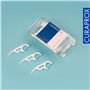 Curaprox Flosspic – Fil Dentaire Et Cure-dents Tout-en-un Pour Le Nettoyage Interdentaire | Design Ergonomique, Paquet De 30 | F