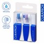 Têtes de brosse hydrosoniques Curaprox Power Duo pour des gencives saines, des appareils dentaires et des implants | Lot de 2 | 