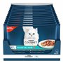 Gourmet Lot de 12 Perles Chat Plaisirs de la mer avec Saumon
