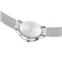 Mondaine Mixte Analogique Classique Quartz Montre avec Bracelet en Acier Inoxydable MSE.40210.SM
