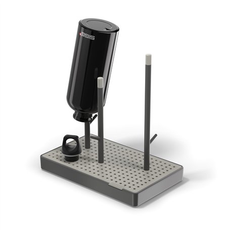 Sigg - Égouttoir à Bouteille & Gourde Elara - Séchage Hygiénique - Bac Étanche - Antidérapant & Anti-Rayures - sans BPA - Compat