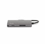 LMP USB-C mini Dock 8-ports avec HDMI - 3x USB 3.0 - Ethernet - SD/MicroSD - charge USB-C - Gris sidéral