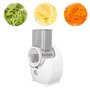 Râpe à Fromage électrique, Trancheuse électrique Entièrement Automatique 50 W, Machine à Salade électrique Rechargeable par USB 